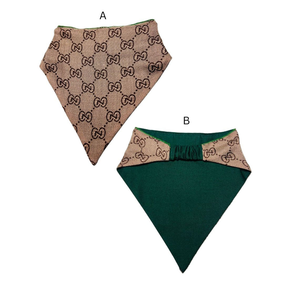 Gigi Luxe Reversible Bandana SIZE M