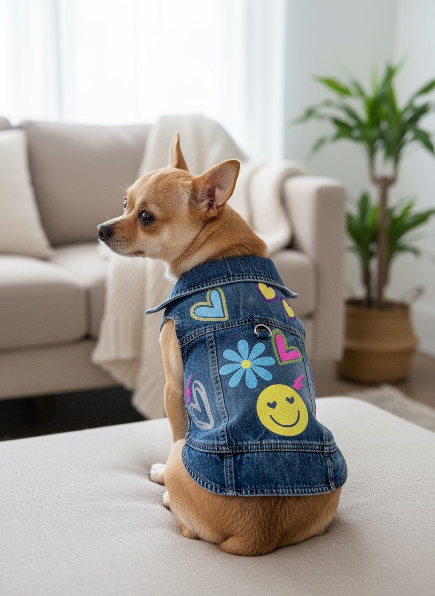 Denim Jackets for Female Puppies