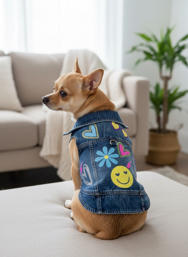 Denim Jackets for Female Puppies